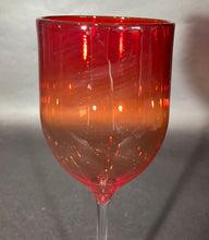 Load image into Gallery viewer, Josh Simpson Contemporary Glass: Vintage Ruby Goblet