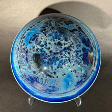 Load image into Gallery viewer, Josh Simpson Contemporary Glass: Blue New Mexico Bowl