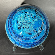 Load image into Gallery viewer, Josh Simpson Contemporary Glass: Blue New Mexico Bowl