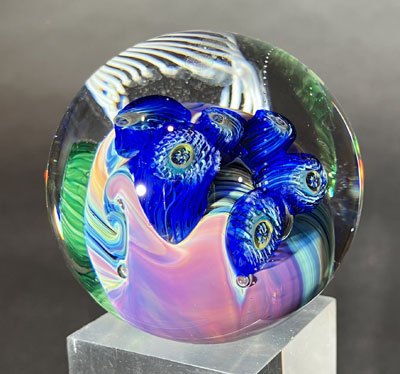 Josh Simpson Contemporary Glass: Corona Inhabited Planet