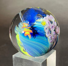 Load image into Gallery viewer, Josh Simpson Contemporary Glass: Corona Inhabited Planet