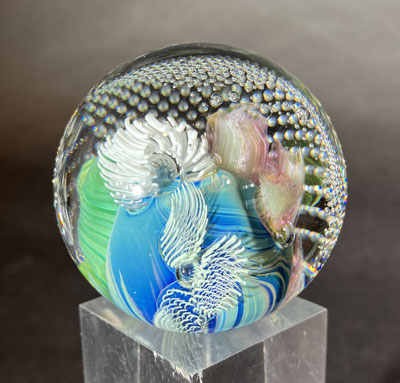 Josh Simpson Contemporary Glass: Corona Inhabited Planet