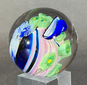 Josh Simpson Contemporary Glass: 2.25" Corona Inhabited Planet