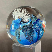Load image into Gallery viewer, Josh Simpson Contemporary Glass: 2.25&quot; Inhabited Planet