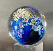 Load image into Gallery viewer, Josh Simpson Contemporary Glass: 2.25&quot; Inhabited Planet