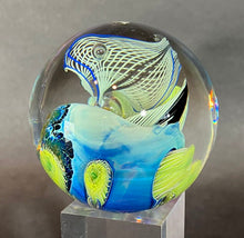 Load image into Gallery viewer, Josh Simpson Contemporary Glass: 3.0&quot; Inhabited Planet