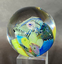 Load image into Gallery viewer, Josh Simpson Contemporary Glass: 3.0&quot; Inhabited Planet