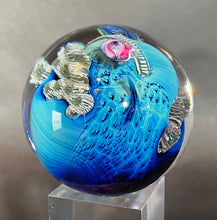 Load image into Gallery viewer, Josh Simpson Contemporary Glass: 2.25&quot; Inhabited Planet