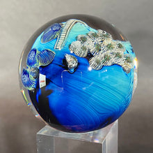 Load image into Gallery viewer, Josh Simpson Contemporary Glass: 2.25&quot; Inhabited Planet