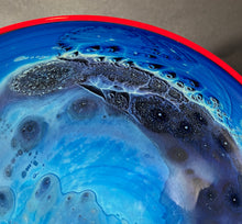 Load image into Gallery viewer, Josh Simpson Contemporary Glass: Blue New Mexico Bowl