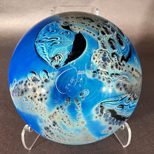 Load image into Gallery viewer, Josh Simpson Contemporary Glass: Blue New Mexico Bowl