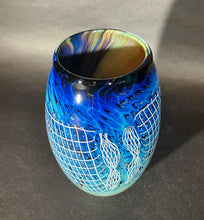 Load image into Gallery viewer, Josh Simpson Contemporary Glass: Spacetime Vase