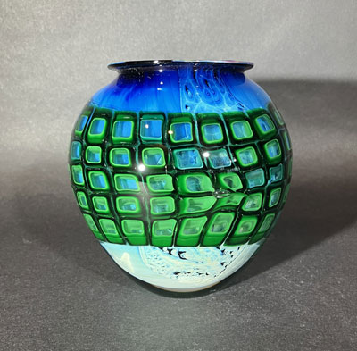 Josh Simpson Contemporary Glass: Spacetime Vase