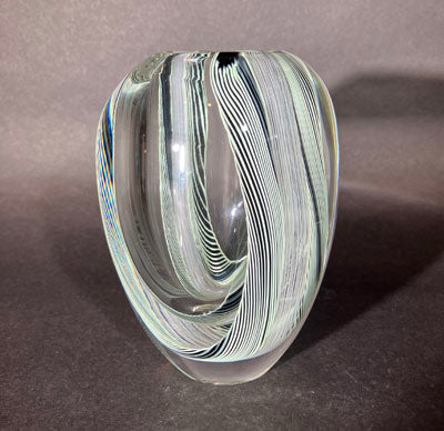 Josh Simpson Contemporary Glass: Reflection Vase