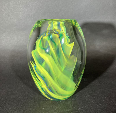 Josh Simpson Contemporary Glass: Spacetime Vase