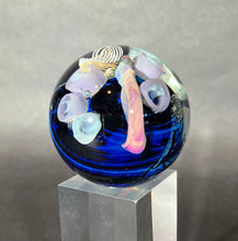 Load image into Gallery viewer, Josh Simpson Contemporary Glass: 1.75&quot; Inhabited Planet