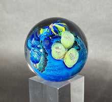 Load image into Gallery viewer, Josh Simpson Contemporary Glass: 1.75&quot; Inhabited Planet