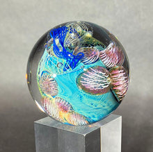 Load image into Gallery viewer, Josh Simpson Contemporary Glass: 1.75&quot; Inhabited Planet