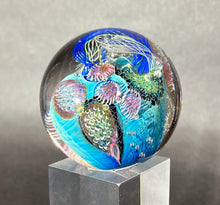 Load image into Gallery viewer, Josh Simpson Contemporary Glass: 1.75&quot; Inhabited Planet