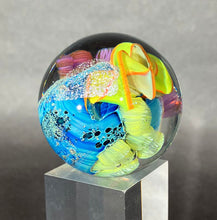 Load image into Gallery viewer, Josh Simpson Contemporary Glass: 1.75&quot; Inhabited Planet