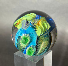 Load image into Gallery viewer, Josh Simpson Contemporary Glass: 1.75&quot; Inhabited Planet