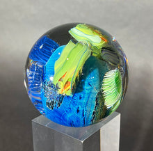 Load image into Gallery viewer, Josh Simpson Contemporary Glass: 1.75&quot; Inhabited Planet