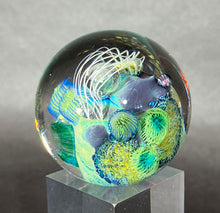 Load image into Gallery viewer, Josh Simpson Contemporary Glass: 1.75&quot; Inhabited Planet