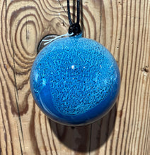 Load image into Gallery viewer, Josh Simpson Contemporary Glass: Blue New Mexico Ornament