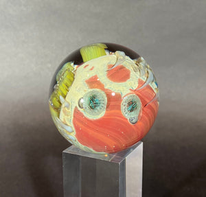 Josh Simpson Contemporary Glass: Red New Mexico Otherworld