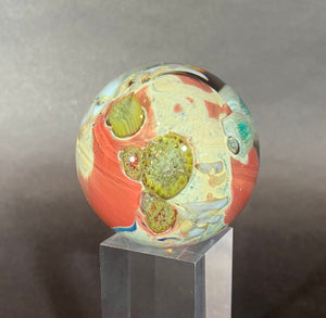 Josh Simpson Contemporary Glass: Red New Mexico Otherworld