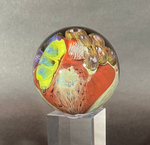 Josh Simpson Contemporary Glass: Red New Mexico Otherworld