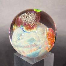 Load image into Gallery viewer, Josh Simpson Contemporary Glass: Inhabited Large Cloud Planet