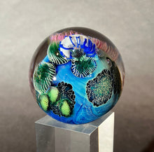 Load image into Gallery viewer, Josh Simpson Contemporary Glass: 1.75&quot; Inhabited Planet