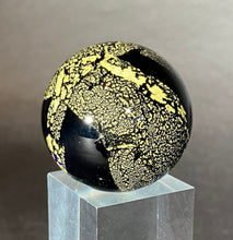 Load image into Gallery viewer, Josh Simpson Contemporary Glass: 1.5" Small Inhabited Planet
