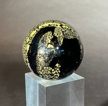 Load image into Gallery viewer, Josh Simpson Contemporary Glass: 1.5" Small Inhabited Planet