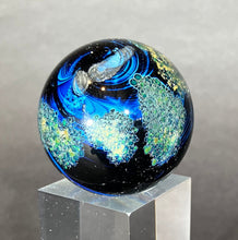 Load image into Gallery viewer, Josh Simpson Contemporary Glass: 1.5&quot; Small Inhabited Planet