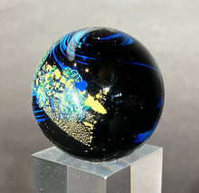 Load image into Gallery viewer, Josh Simpson Contemporary Glass: 1.5&quot; Small Inhabited Planet