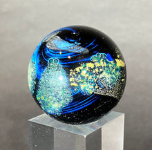 Load image into Gallery viewer, Josh Simpson Contemporary Glass: 1.5&quot; Small Inhabited Planet