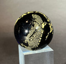 Load image into Gallery viewer, Josh Simpson Contemporary Glass: 1.5" Small Inhabited Planet