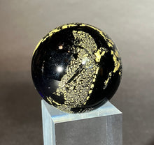 Load image into Gallery viewer, Josh Simpson Contemporary Glass: 1.5" Small Inhabited Planet