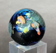 Load image into Gallery viewer, Josh Simpson Contemporary Glass: 1.5&quot; Small Inhabited Planet
