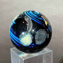 Load image into Gallery viewer, Josh Simpson Contemporary Glass: 1.5&quot; Small Inhabited Planet
