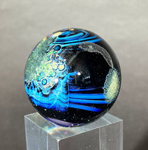Load image into Gallery viewer, Josh Simpson Contemporary Glass: 1.5&quot; Small Inhabited Planet