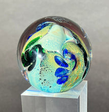 Load image into Gallery viewer, Josh Simpson Contemporary Glass: 1.5&quot; Small Inhabited Planet