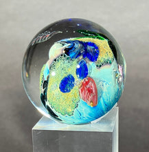 Load image into Gallery viewer, Josh Simpson Contemporary Glass: 1.5&quot; Small Inhabited Planet