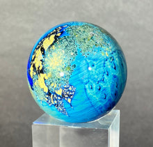 Load image into Gallery viewer, Josh Simpson Contemporary Glass: 1.5&quot; Small Inhabited Planet