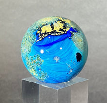 Load image into Gallery viewer, Josh Simpson Contemporary Glass: 1.5&quot; Small Inhabited Planet