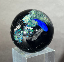 Load image into Gallery viewer, Josh Simpson Contemporary Glass: 1.5&quot; Small Inhabited Planet