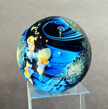 Load image into Gallery viewer, Josh Simpson Contemporary Glass: 1.5&quot; Small Inhabited Planet