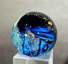 Load image into Gallery viewer, Josh Simpson Contemporary Glass: 1.5&quot; Small Inhabited Planet